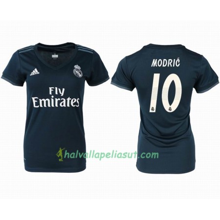 Jalkapallo Pelipaidat Real Madrid MODRIC 10 Naisten Vieraspaita 2018-2019 Lyhythihainen